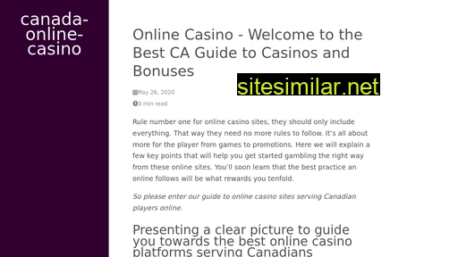 canada-online-casino.org alternative sites