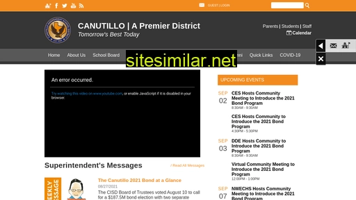 canutillo-isd.org alternative sites