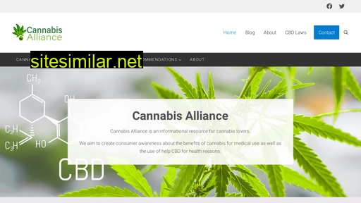 cannabisalliance.org alternative sites