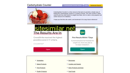 carbohydrate-counter.org alternative sites
