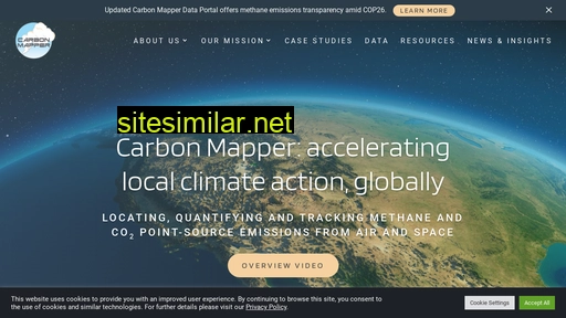 carbonmapper.org alternative sites
