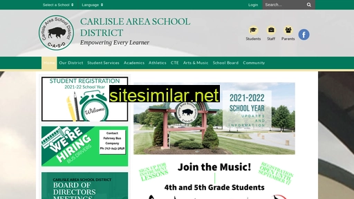 carlisleschools.org alternative sites