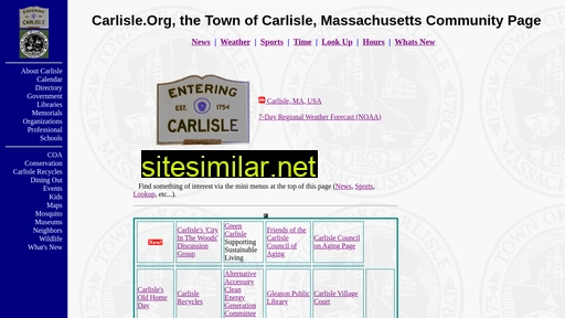 carlisle.org alternative sites