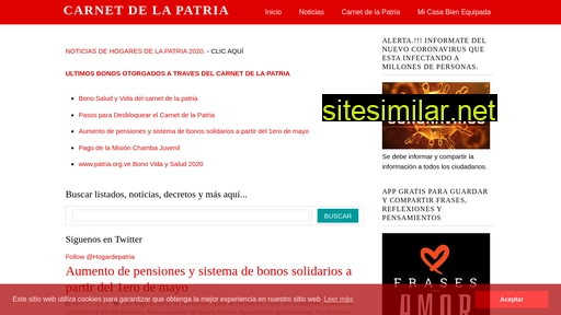 carnetdelapatria.org alternative sites