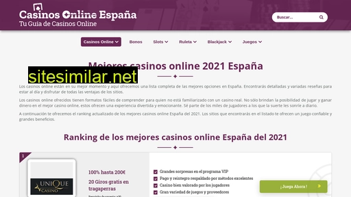 casinosonlineespana.org alternative sites