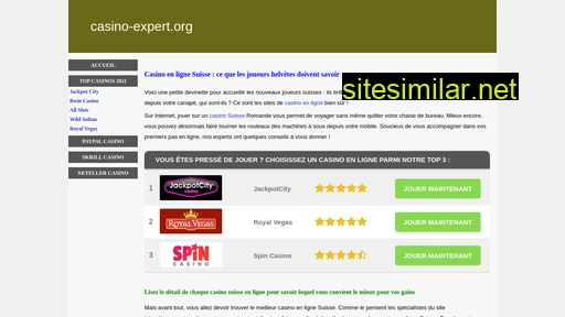 Casino-expert similar sites