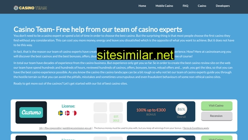 casinoteam.org alternative sites