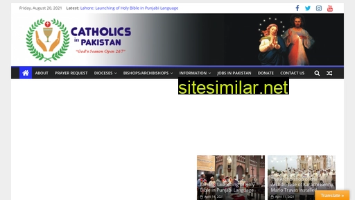 catholicsinpakistan.org alternative sites
