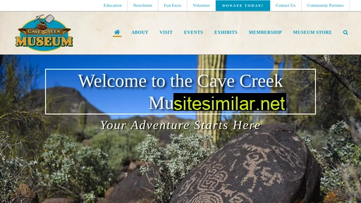 cavecreekmuseum.org alternative sites