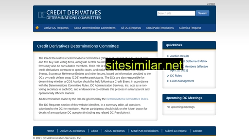 Cdsdeterminationscommittees similar sites