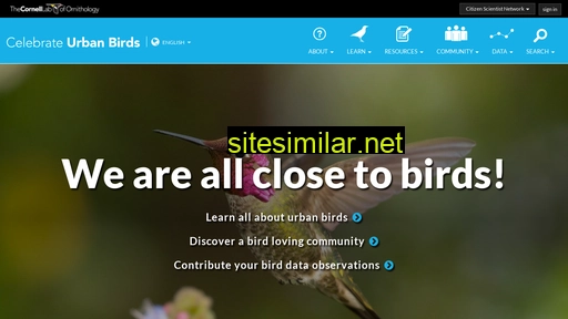celebrateurbanbirds.org alternative sites
