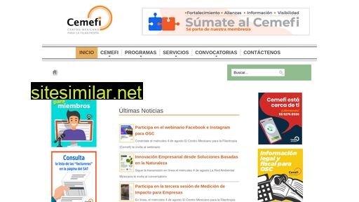 cemefi.org alternative sites