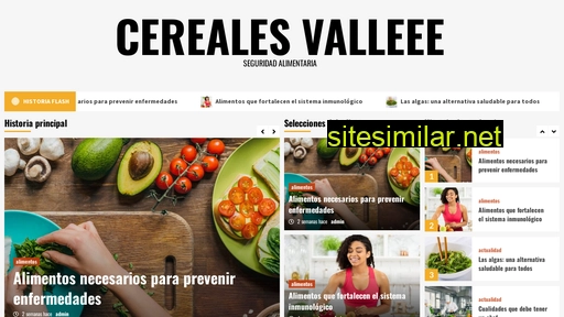 Cereales-vallee similar sites