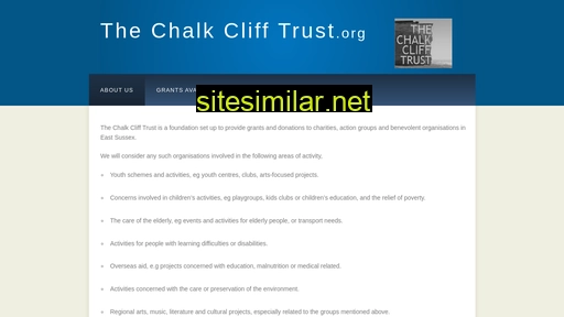 chalkclifftrust.org alternative sites