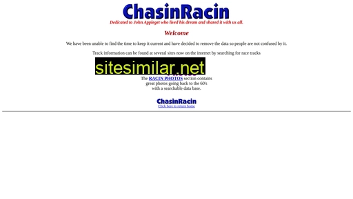 chasinracin.org alternative sites