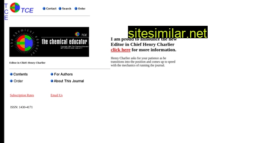 chemeducator.org alternative sites