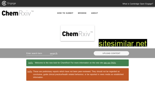 chemrxiv.org alternative sites