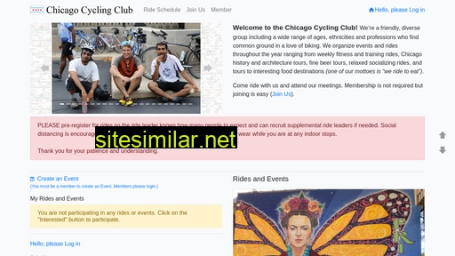 chicagocyclingclub.org alternative sites