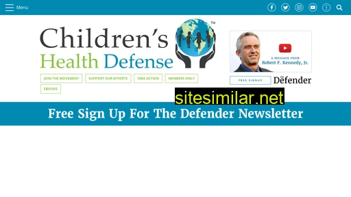 childrenshealthdefense.org alternative sites
