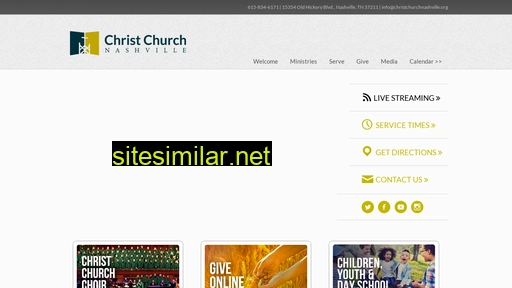 christchurchnashville.org alternative sites