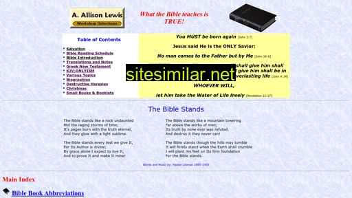 christianbeliefs.org alternative sites
