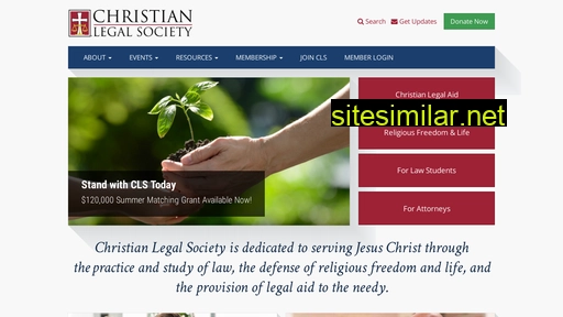 Christianlegalsociety similar sites