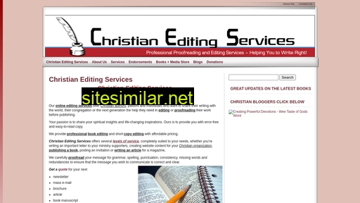 christianeditingservices.org alternative sites