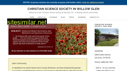 christiansciencewillowglen.org alternative sites