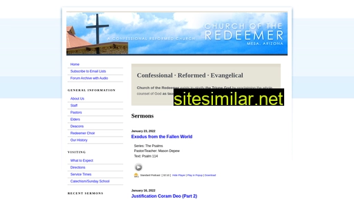 churchredeemeraz.org alternative sites