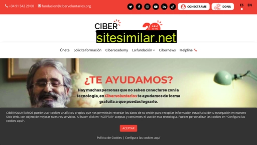 cibervoluntarios.org alternative sites