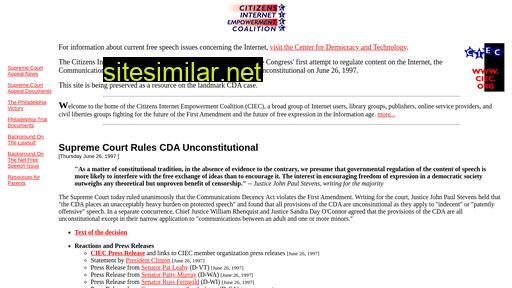 ciec.org alternative sites