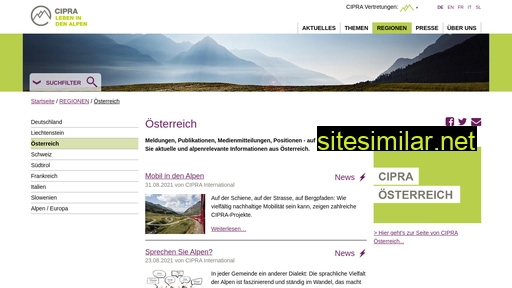 cipra.org alternative sites