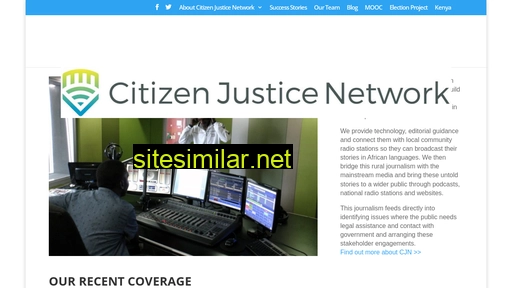 Citizenjusticenetwork similar sites