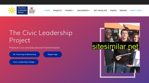 Civicleadershipproject similar sites