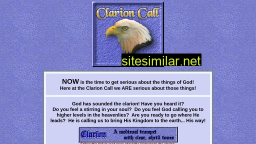 clarion-call.org alternative sites