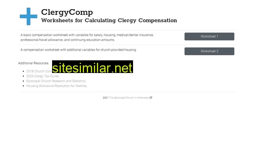 clergycomp.org alternative sites