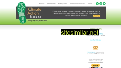 climateactionbrookline.org alternative sites