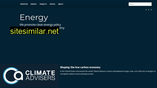 climateadvisers.org alternative sites
