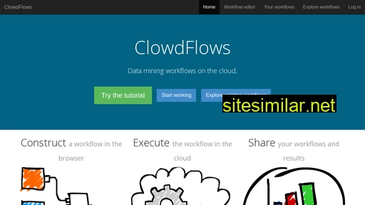 Clowdflows similar sites