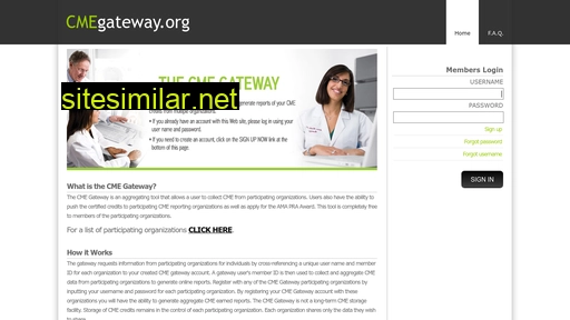 cmegateway.org alternative sites