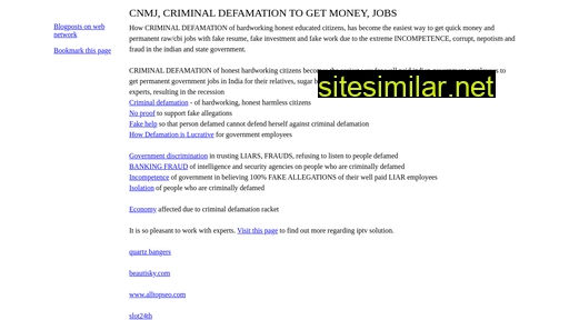 cnmj.org alternative sites