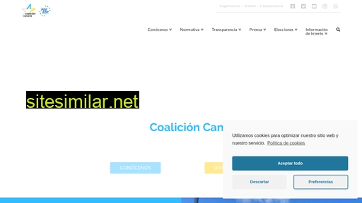 coalicioncanaria.org alternative sites