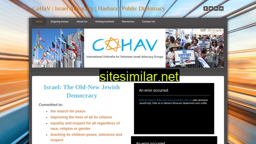 cohav.org alternative sites