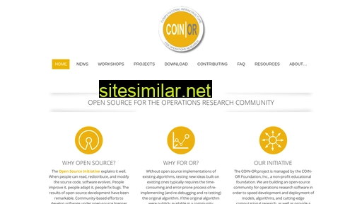 coin-or.org alternative sites