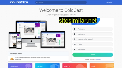 coldcast.org alternative sites
