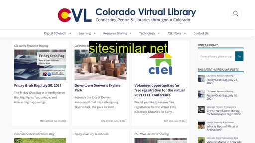 coloradovirtuallibrary.org alternative sites