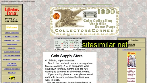 collectorscorner.org alternative sites