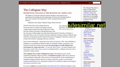 collegiateway.org alternative sites