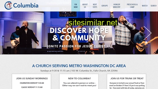 columbiabaptist.org alternative sites