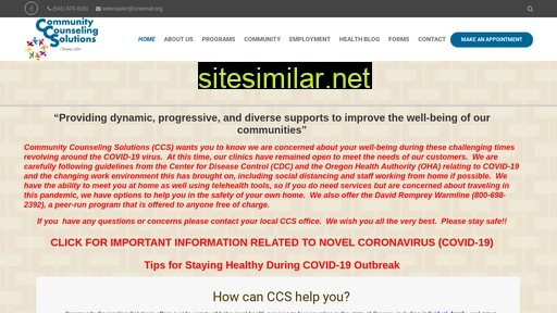 communitycounselingsolutions.org alternative sites